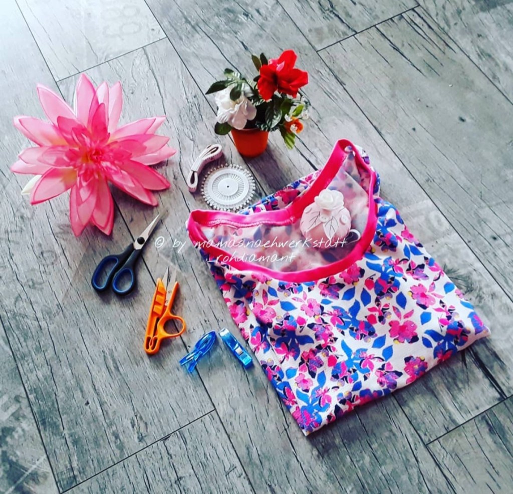 Nähprojekt: Damentop